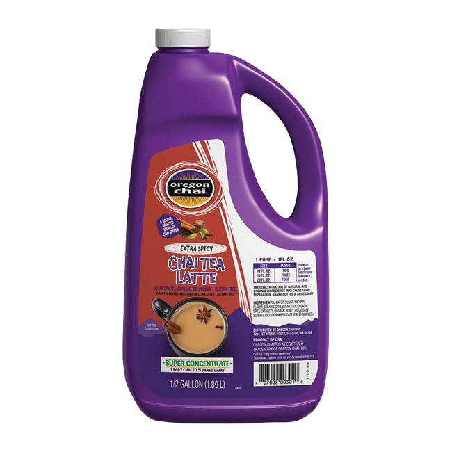 Oregon Chai Extra Spicy Super Concentrate 0.5 gal