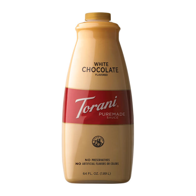Torani Puremade White Chocolate Sauce 64 oz