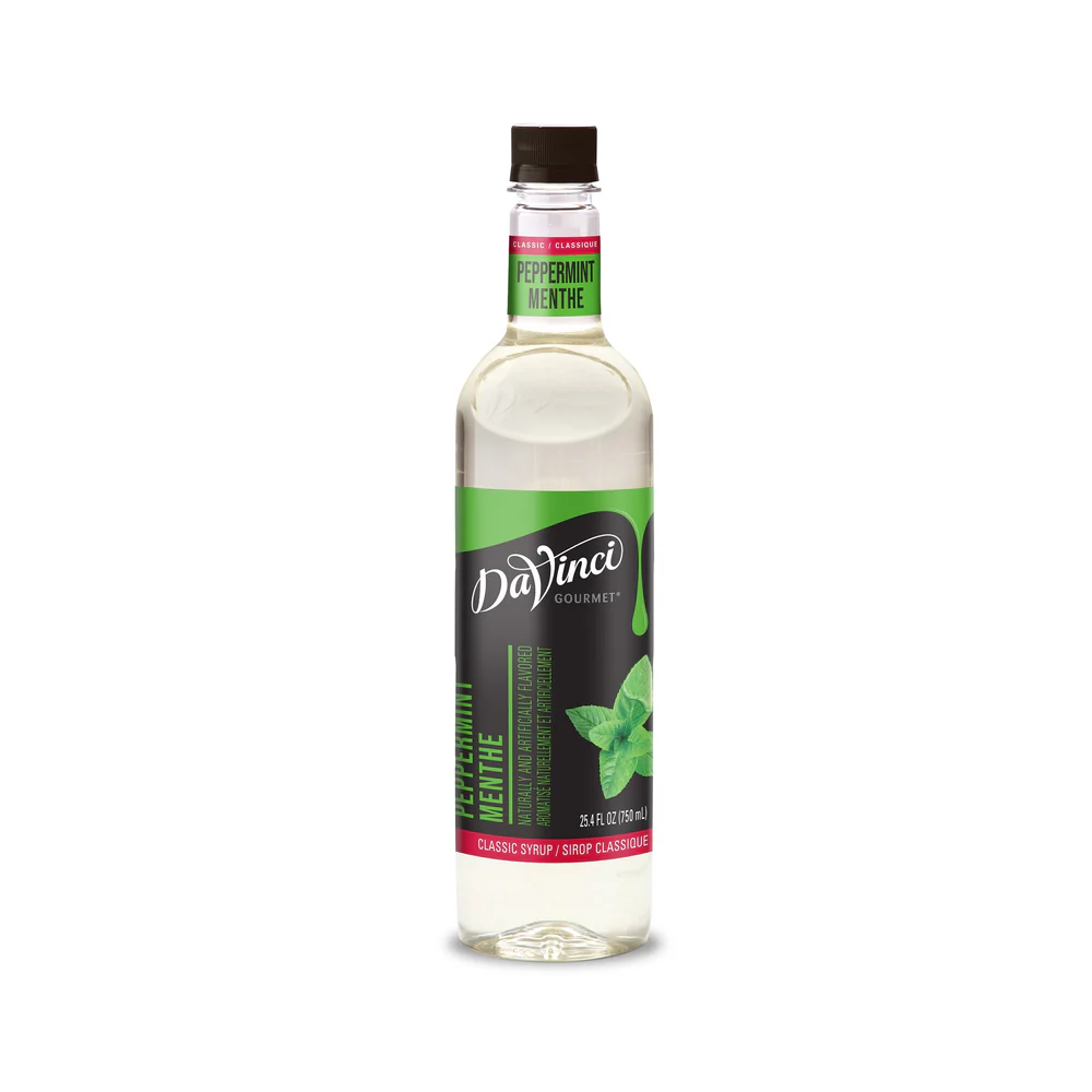 DaVinci Gourmet Classic Peppermint Syrup PET 750 ml