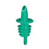 Plastic Pourer Green pk 1 dz