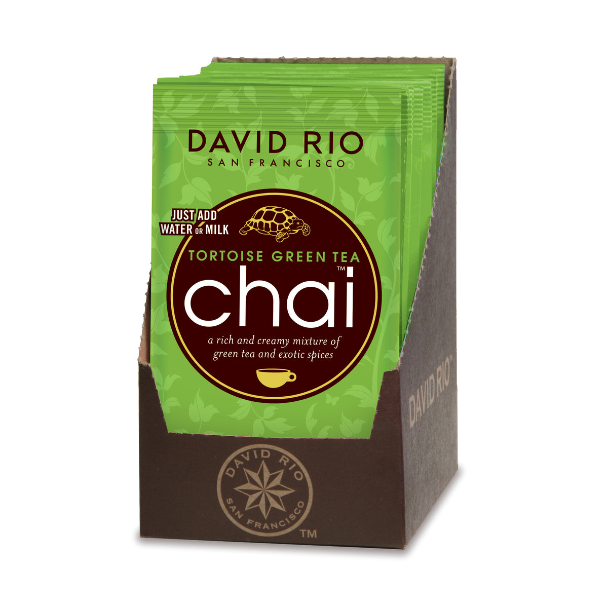 David Rio Tortoise Green Tea Chai 28 g