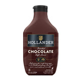 Hollander Café Sweet Ground Dutched Chocolate Sauce Squeeze Bottle 14 oz