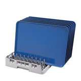 Tray Rack Full-Size Open End Soft Gray each