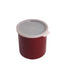Crock with Lid Reddish Brown 1.2 qt each