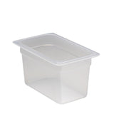 Food Pan Fourth Size Translucent 6" each