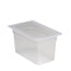 Food Pan Fourth Size Translucent 6