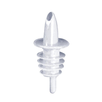Plastic Pourer White pk 1 dz