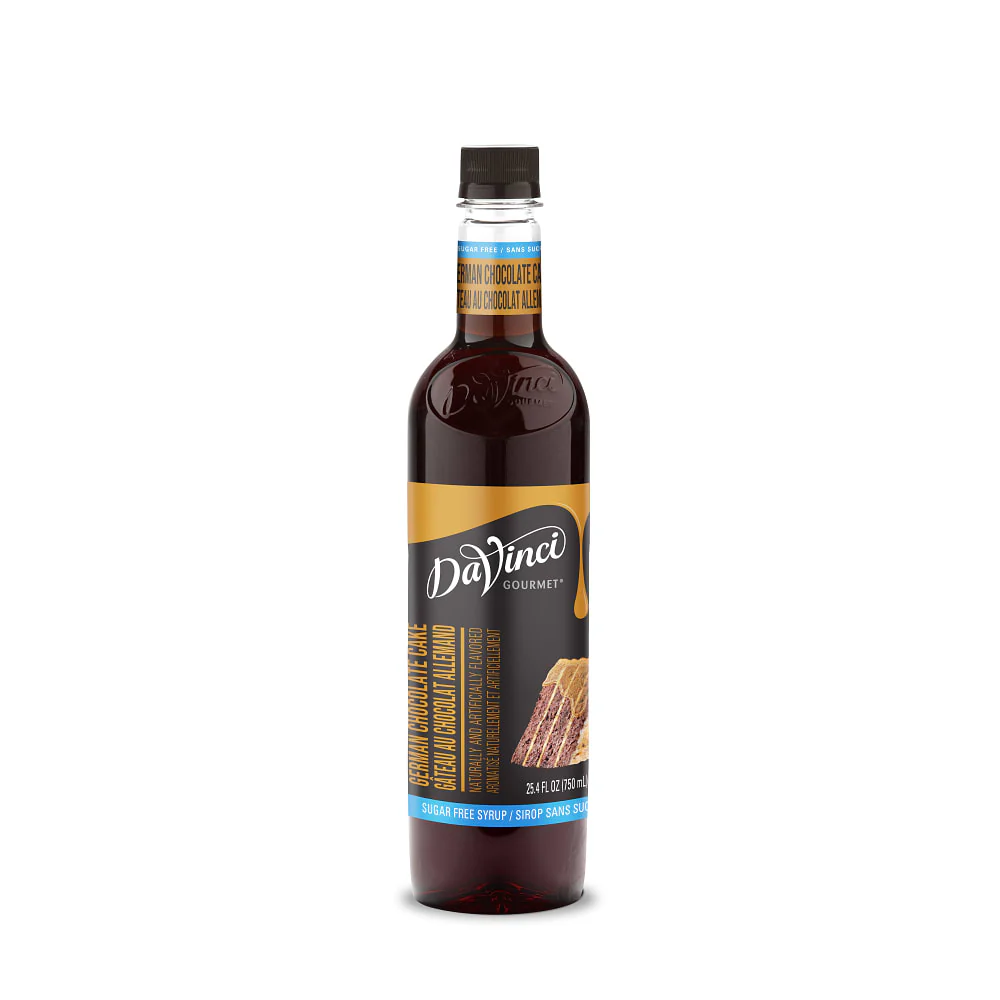DaVinci Gourmet German Chocolate Cake Sugar Free Syrup PET 750 ml