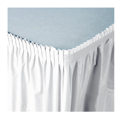 Tableskirt White each