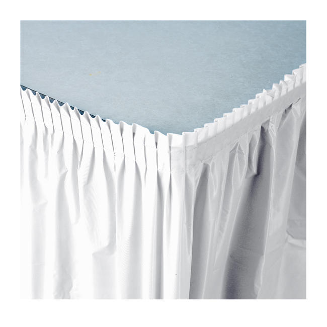 Tableskirt White each