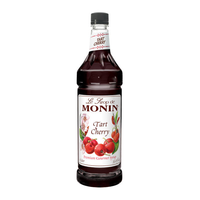 Monin Tart Cherry Syrup PET 1 ltr