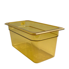 H-Pan Third Size Amber 6" each