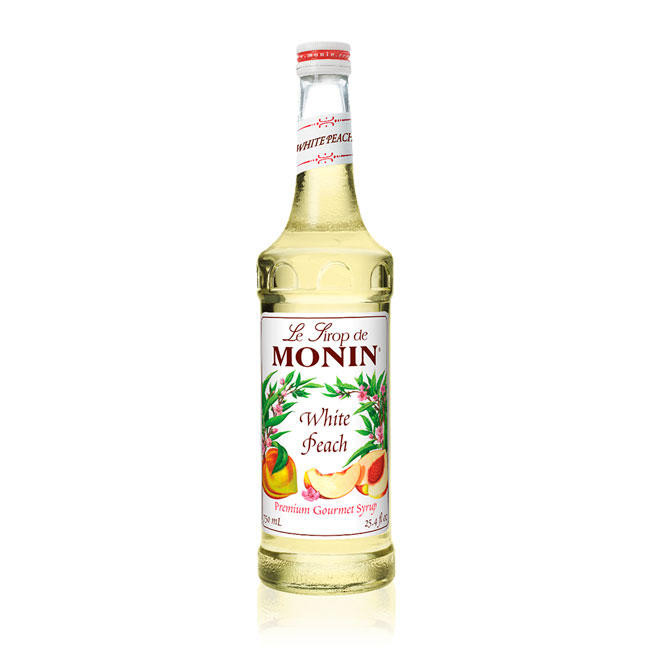 Monin White Peach Syrup 750 ml