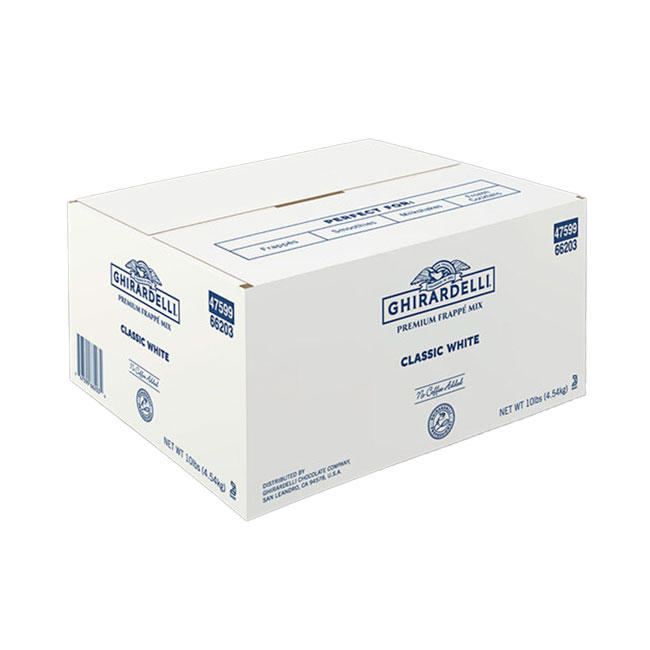 Ghirardelli Classic White Frappe 10 lb 10 lb