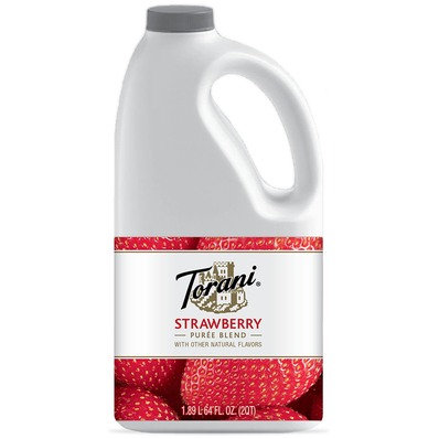 Torani Strawberry Puree Blend 64 oz