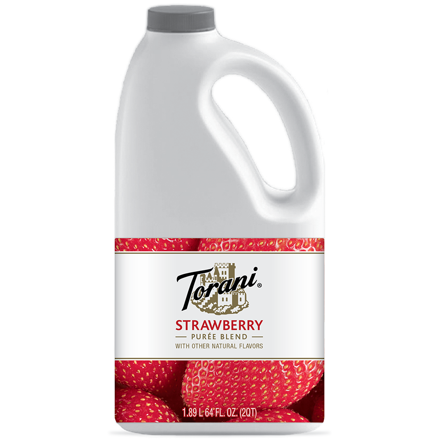 Torani Strawberry Puree Blend 64 oz