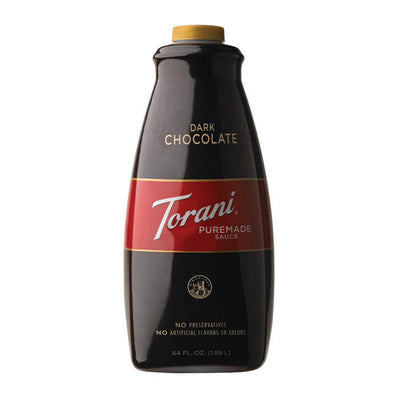 Torani Dark Chocolate Puremade Sauce 64 oz
