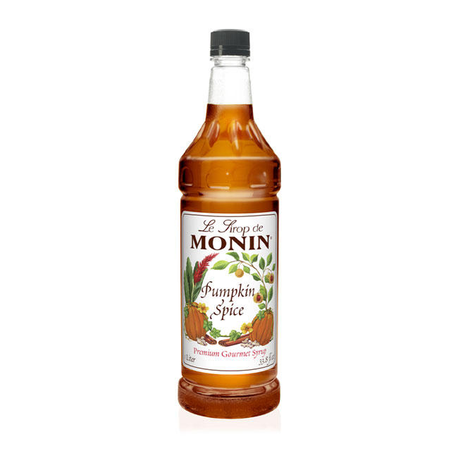 Monin Pumpkin Spice Syrup PET 1 ltr