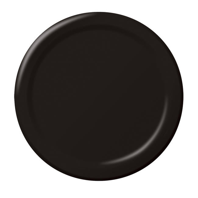 Paper Plate Black Velvet 24 ct