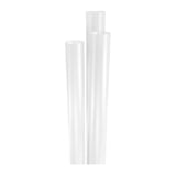 Choice Jumbo Straw Clear 10 1/4" 500 ct