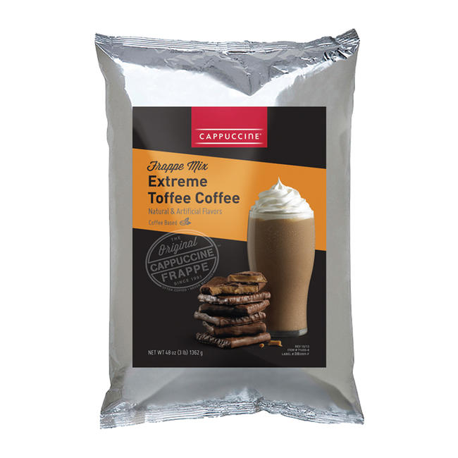 Cappuccine Extreme Toffee Coffee 3 lb