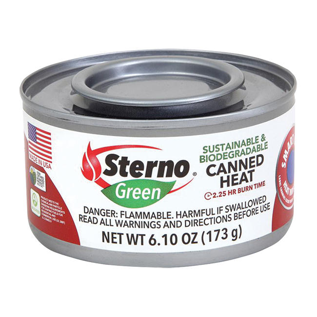 2.25-Hour Green Ethanol Gel Chafing Dish Fuel 1 dz