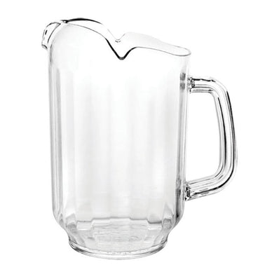 3 Spout Water Pitcher Clear 64 oz each