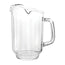 3 Spout Water Pitcher Clear 64 oz each