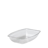 Camwear Bowl Ribbed Rectangular Clear 9" x 12" each