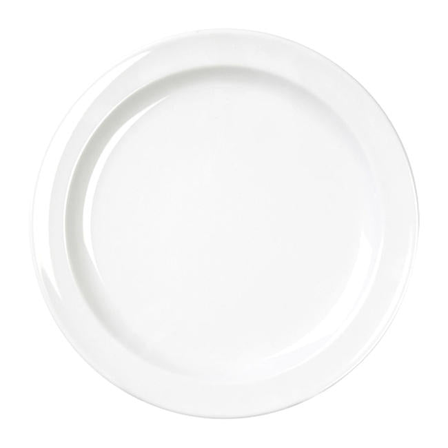 NuStone Plate White 9" 1 dz