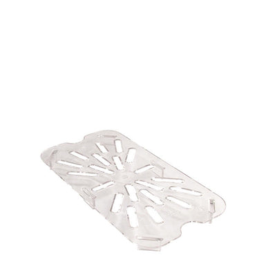 Food Pan Drain Shelf Fourth Size Clear each