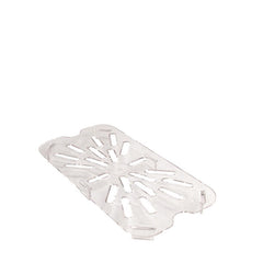 Food Pan Drain Shelf Fourth Size Clear each