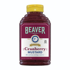Beaver Cranberry Mustard 13 oz