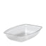 Camwear Bowl Ribbed Rectangular Clear 14