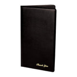 Check Presentation Cover Black 9 1/2" each