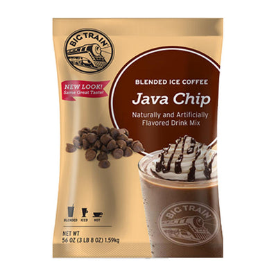 Big Train Java Chip Blended Ice Coffee Mix 3.5 lb