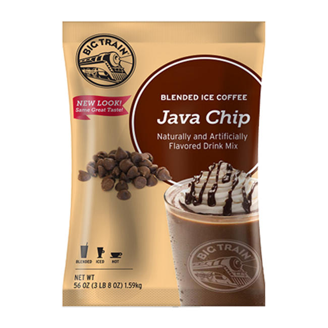 Big Train Java Chip Blended Ice Coffee Mix 3.5 lb
