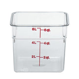CamSquare Container Clear 6 qt each