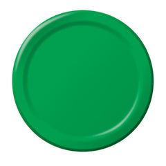 Paper Plate Emerald Green 24 ct