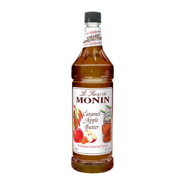Monin Caramel Apple Butter Syrup PET 1 ltr