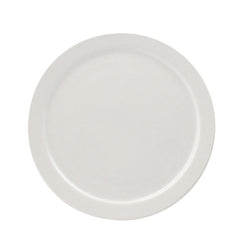 Porcelana Plate Bright White 10 3/8" 2 dz