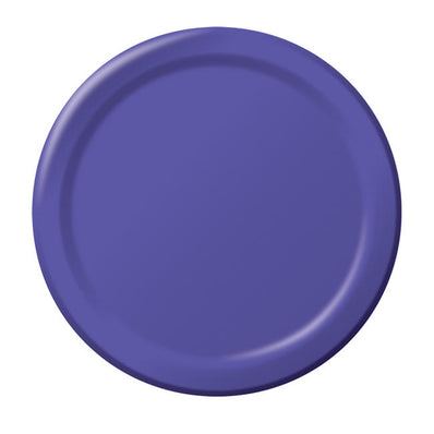 Paper Plate Purple 24 ct