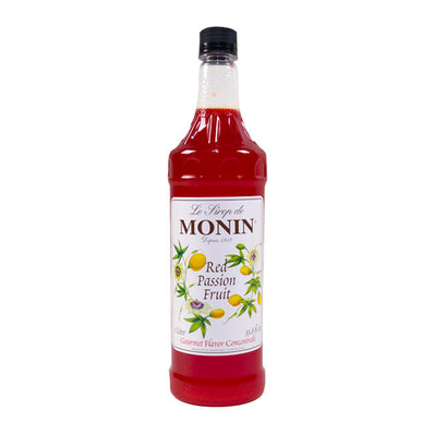 Monin Passion Fruit Red Syrup PET 1 ltr