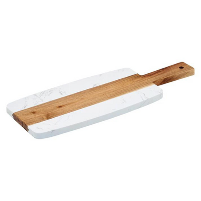 Marble & Wood Serving Board 1 ea