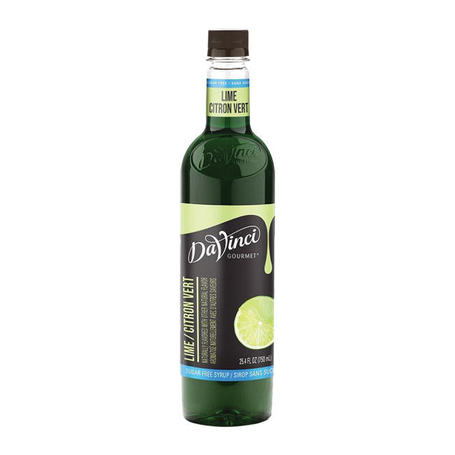 DaVinci Gourmet Lime Sugar Free Syrup PET 750 ml