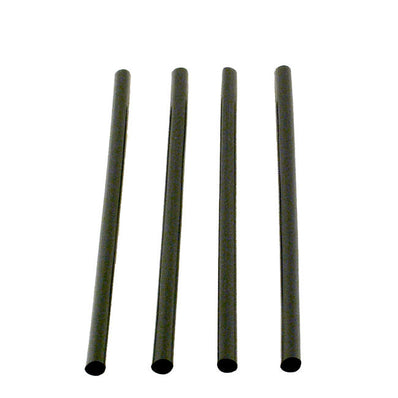 Fat Straw Black 8" 400 ct