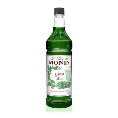 Monin Green Mint Syrup PET 1 ltr