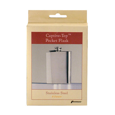 Captive Top Pocket Flask  8 oz each