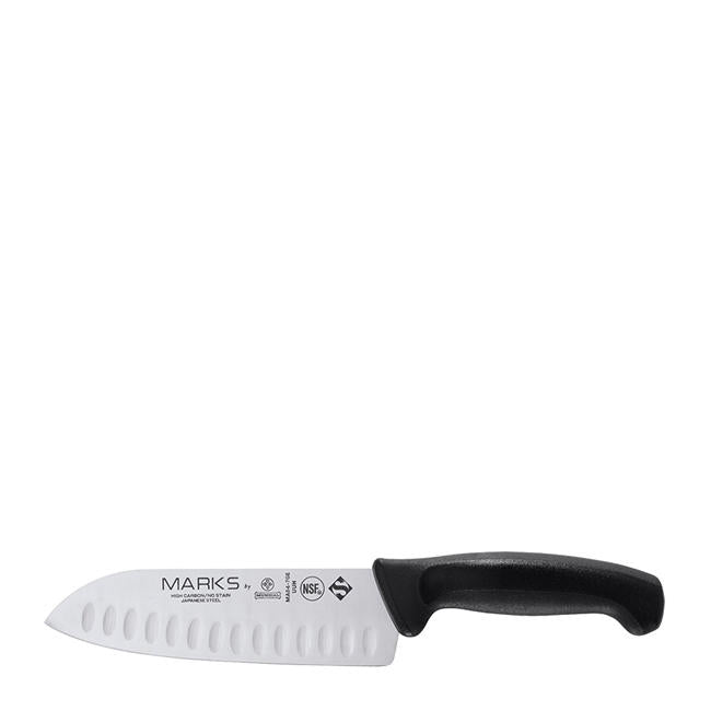 Marks Santoku  Knife Black 7" each