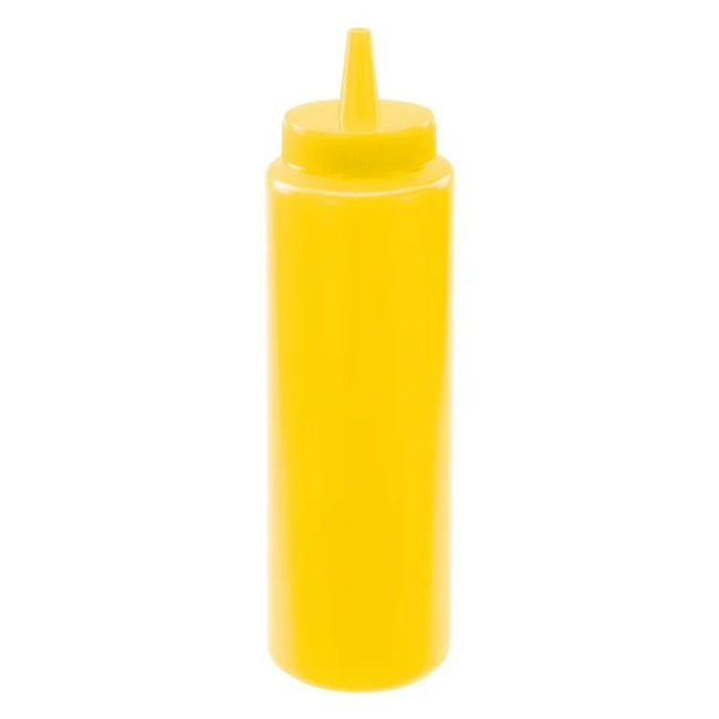 Squeeze Bottle 8oz Ylw pk 6 ct
